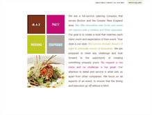 Tablet Screenshot of maxultimatefood.com